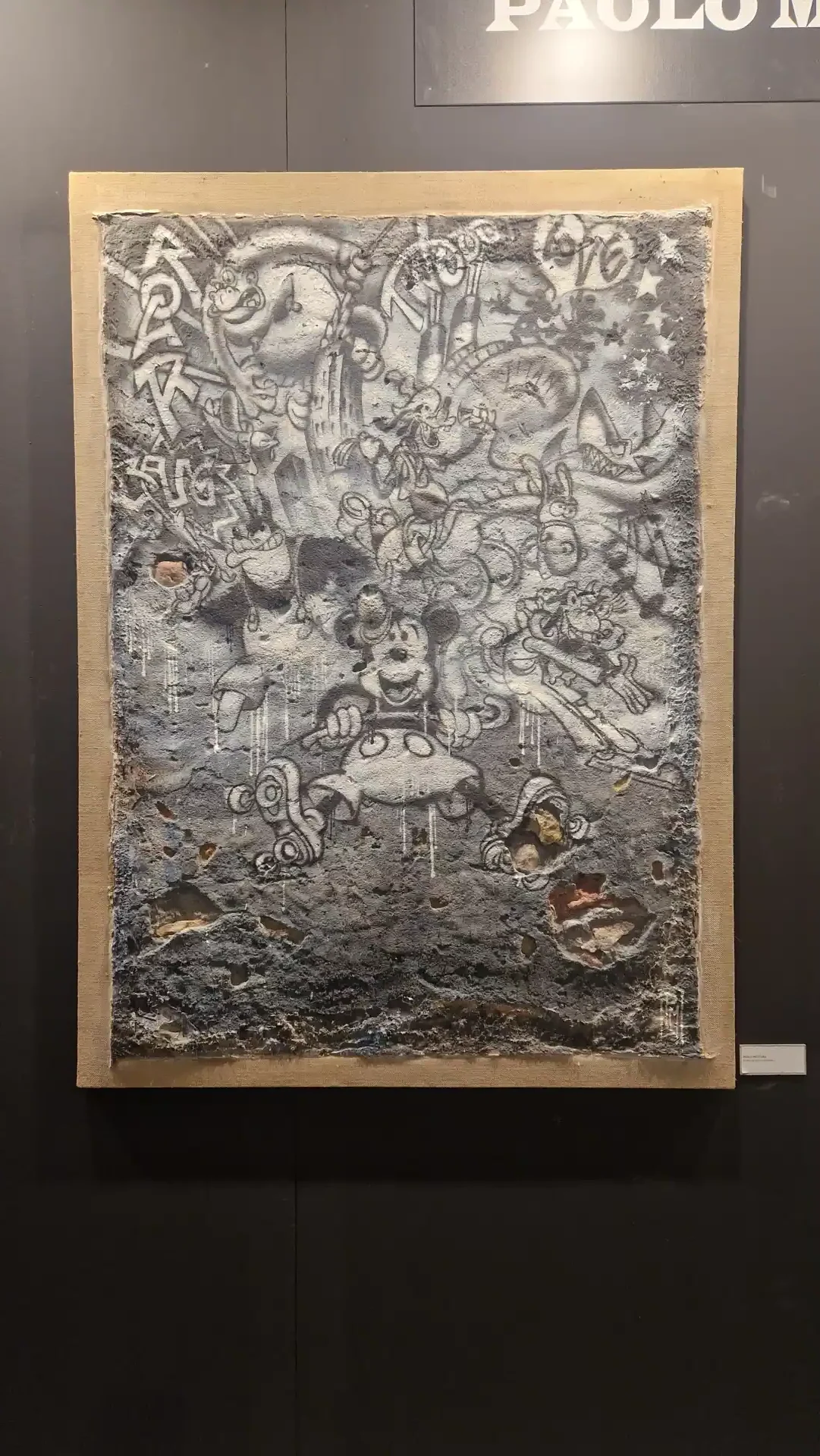 allestimenti della mostra Paolo Mottura: Matericamente