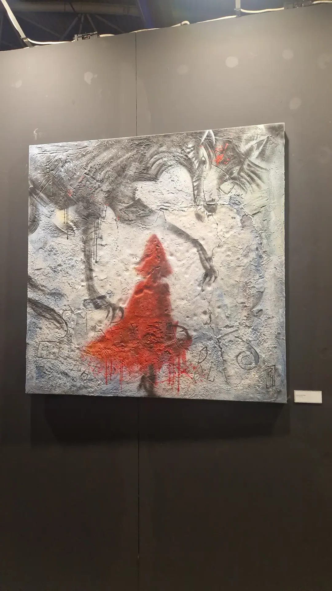 allestimenti della mostra Paolo Mottura: Matericamente