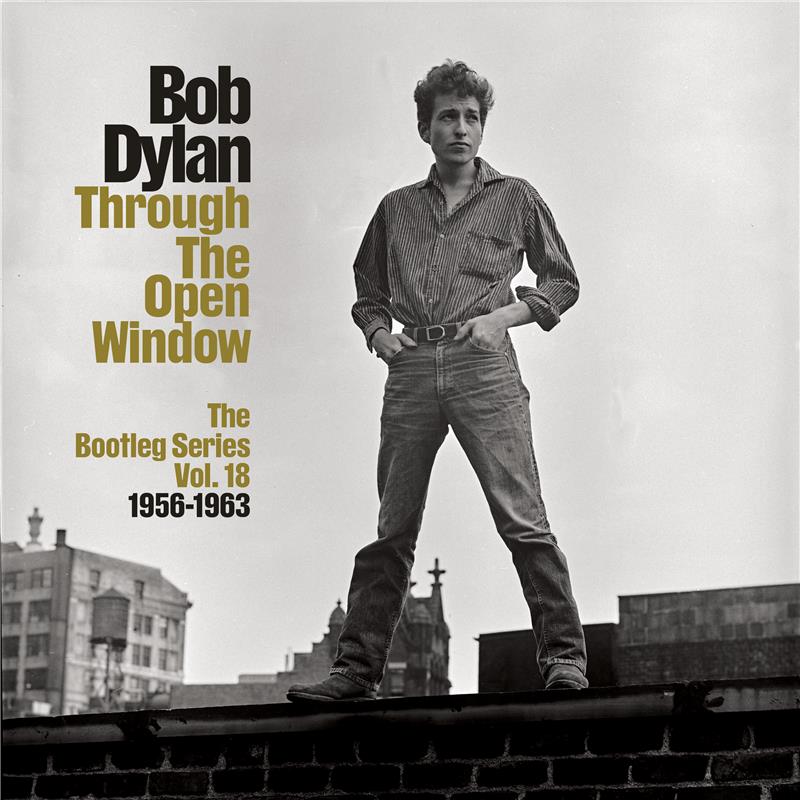 la cover del cofanetto Bob Dylan’s Bootleg Series Volume 18: Through The Open Window, 1956-1963