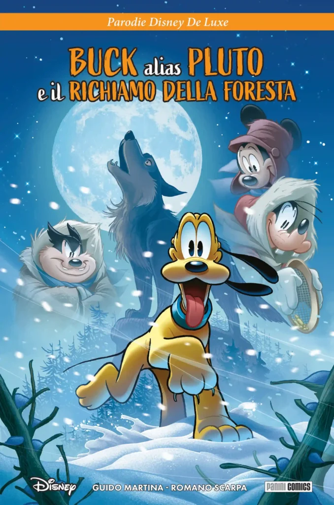 la cover di Buck alias Pluto e il richiamo della foresta