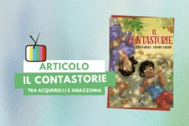la copertina del graphic novel Il Contastorie, di Teresa Radice e Stefano Turconi, pubblicato da BAO Publishing (2023)