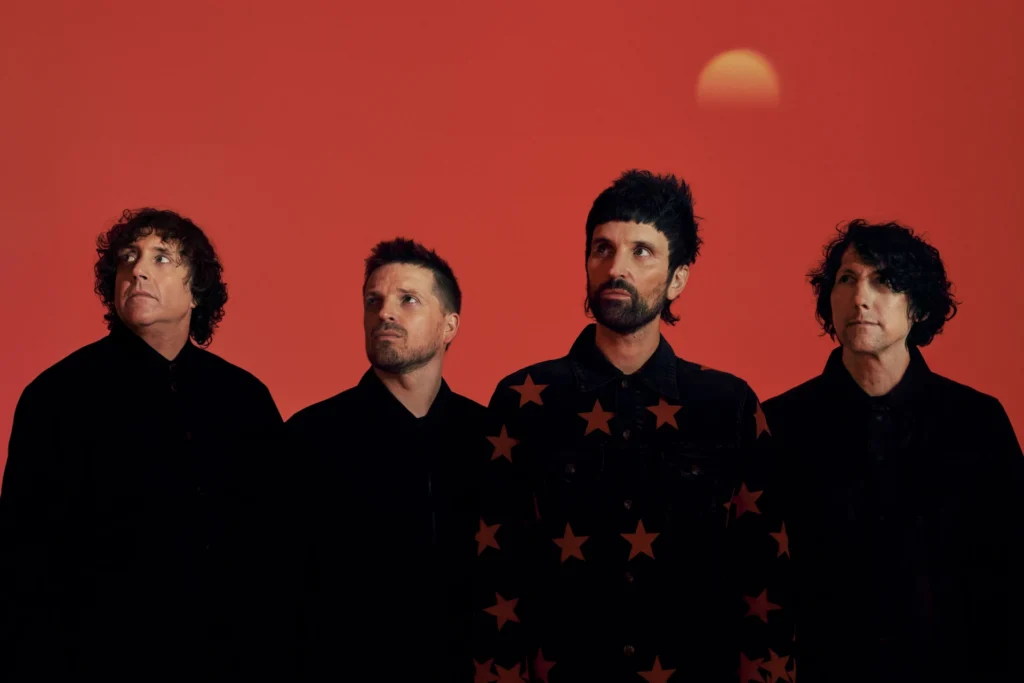 I Kasabian. Crediti per la foto: Neil Bedford