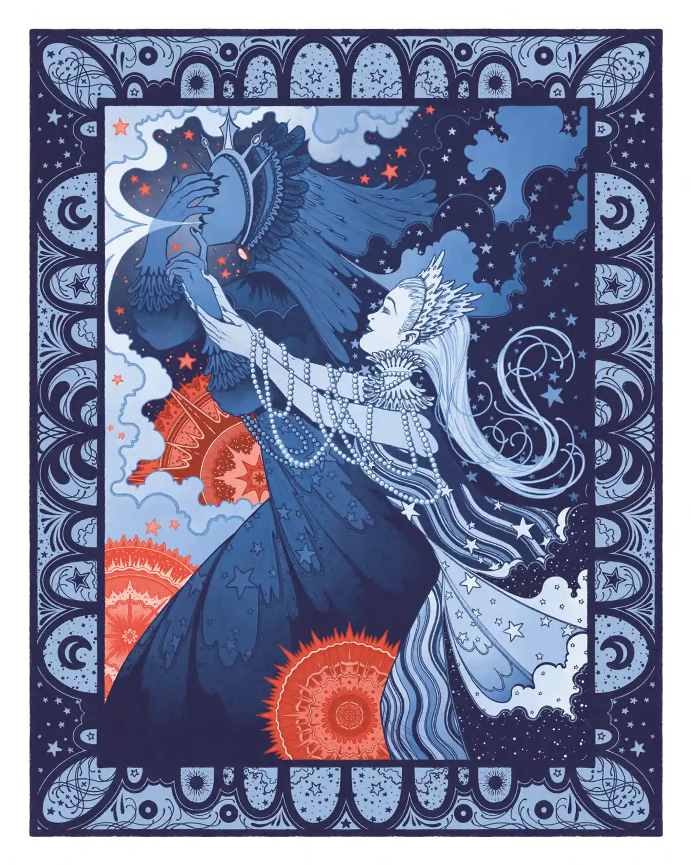 Illustrazione contenuta nell'antologia Quanto manca all'alba, facente parte della storia "Il circo delle stelle", ad opera di Sabina "Biene" Sodaro