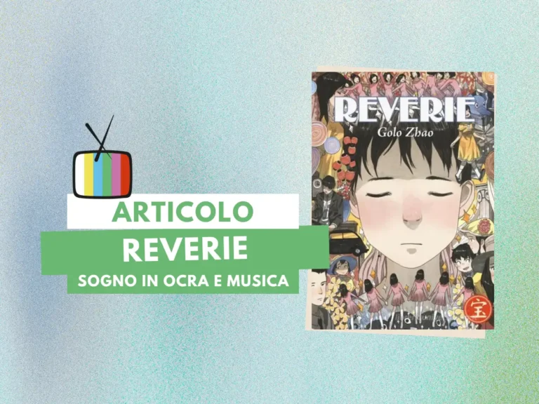 Reverie – Sogno in ocra e musica la copertina di Reverie di Golo Zhao, pubblicato in Italia da BAO Publishing (2017)