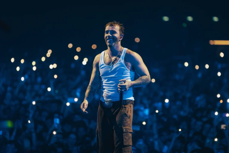immagini dal concerto di Padova del Salmo World Tour 2025