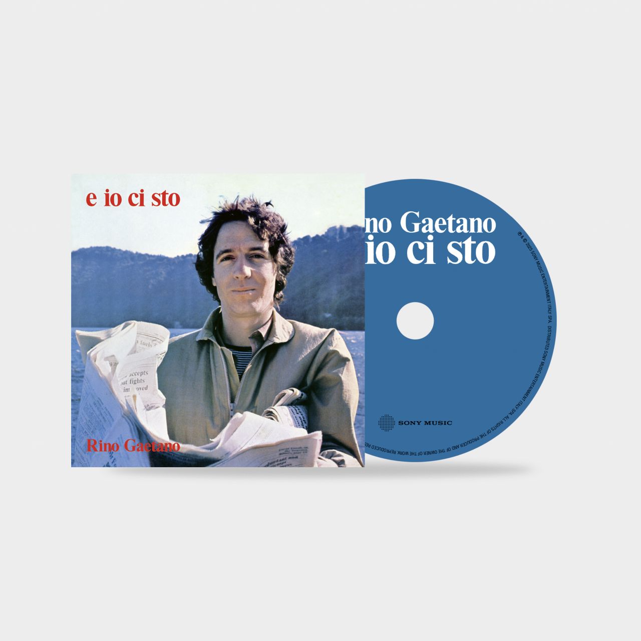 il CD dell'album di Rino Gaetano, E io ci sto