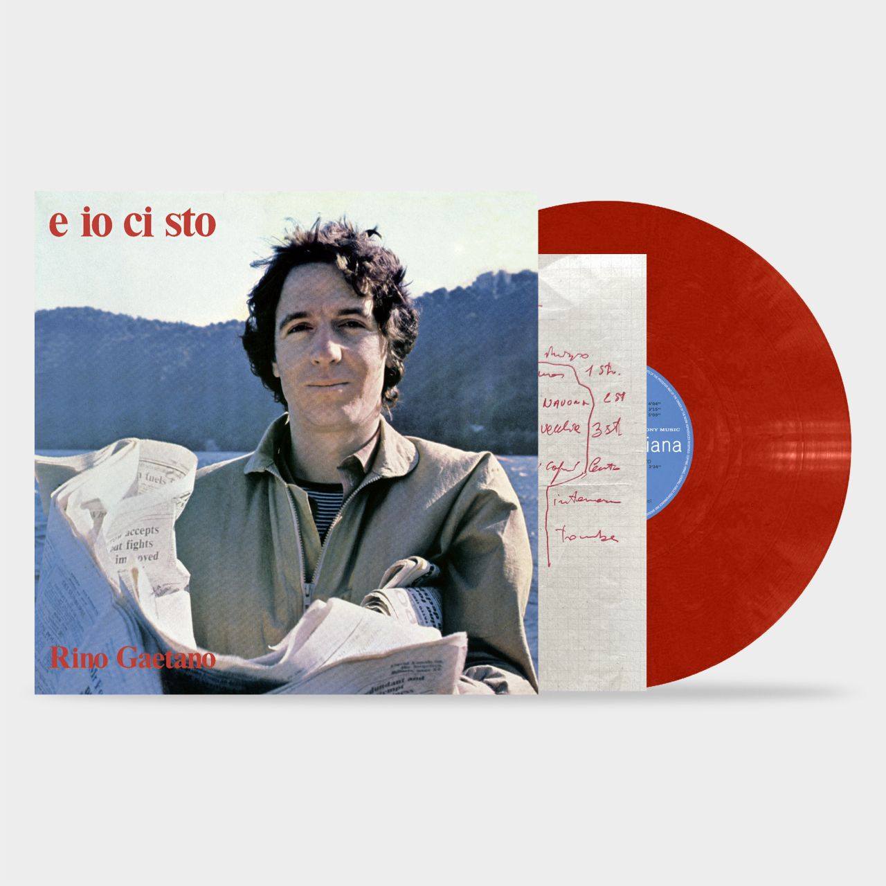 il CD dell'album di Rino Gaetano, E io ci sto