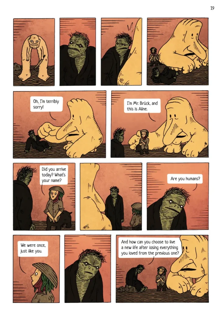 una tavola del fumetto