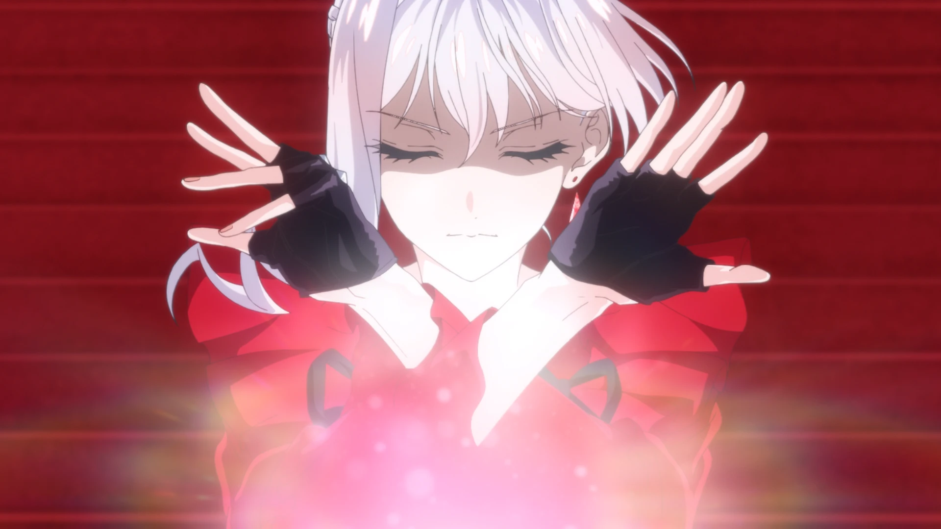 una scena dall'anime