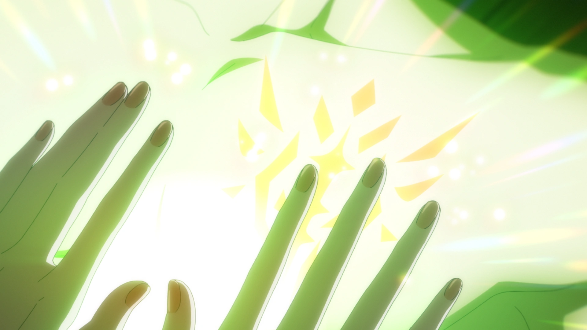 una scena dall'anime