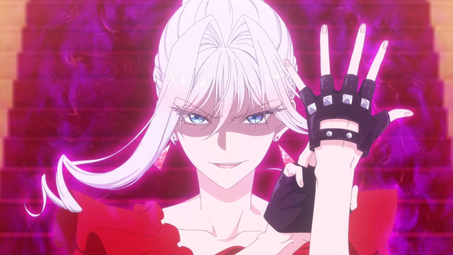 una scena dall'anime