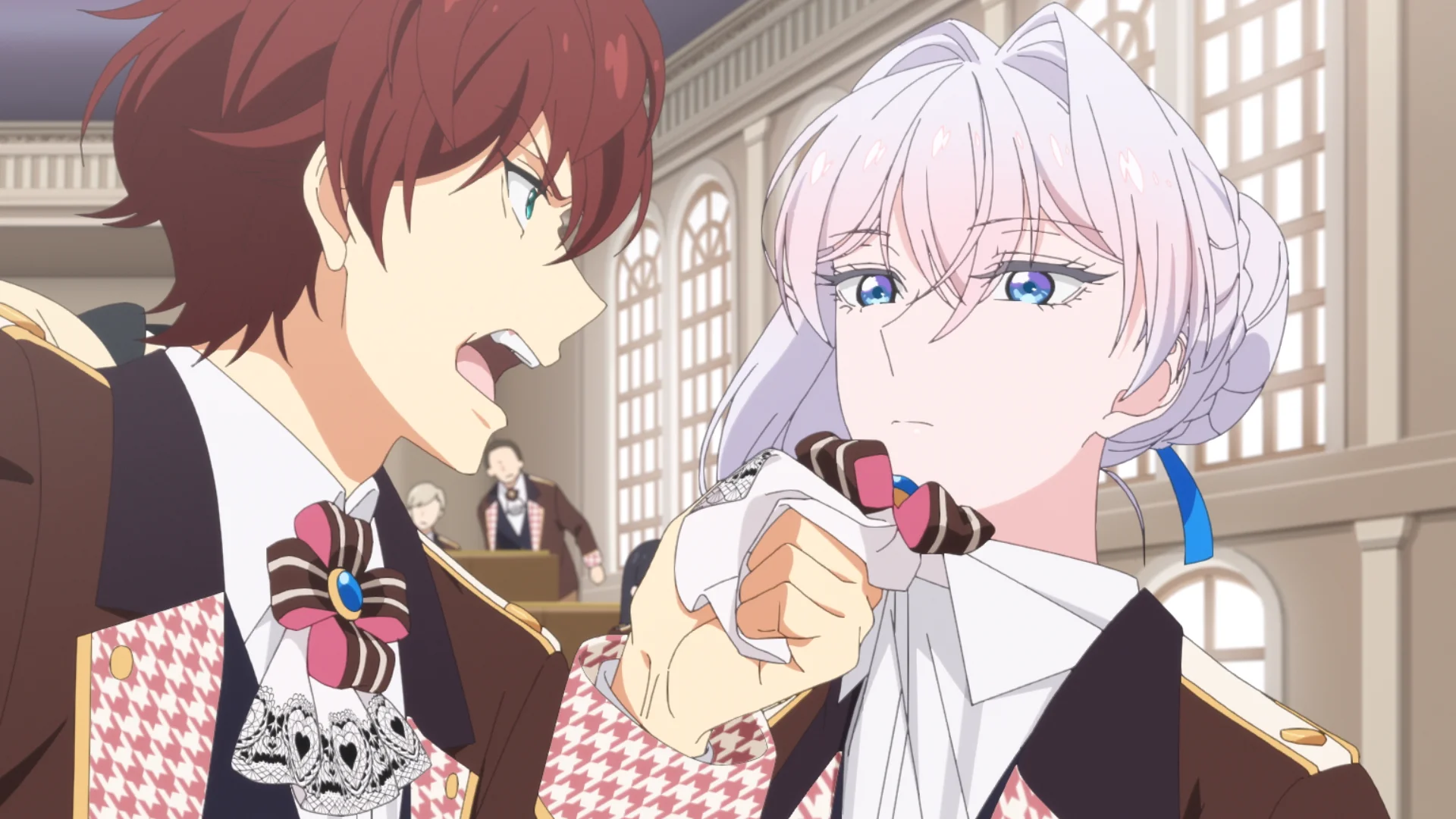 una scena dall'anime