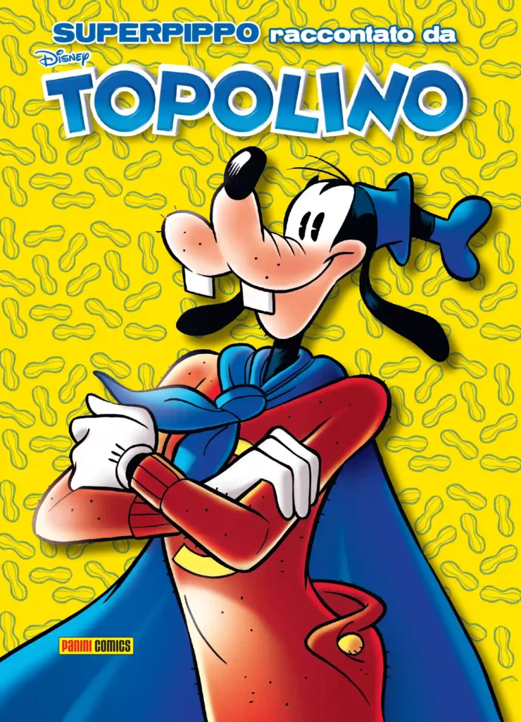 la cover del TopoLibro Superpippo raccontato da Topolino