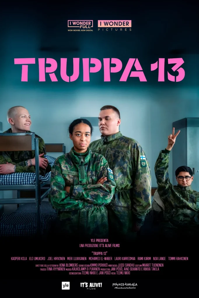 il poster di Truppa 13 - Come l’Europa ha imparato a prepararsi alla guerra e a vivere felice, la serie di Teemu Nikki