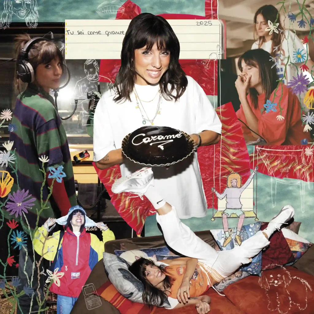 la cover dell'album caramé di Angelina Mango