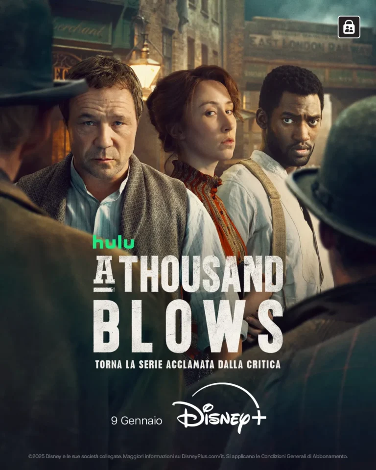 la Key Art della seconda stagione della serie A Thousand Blows
