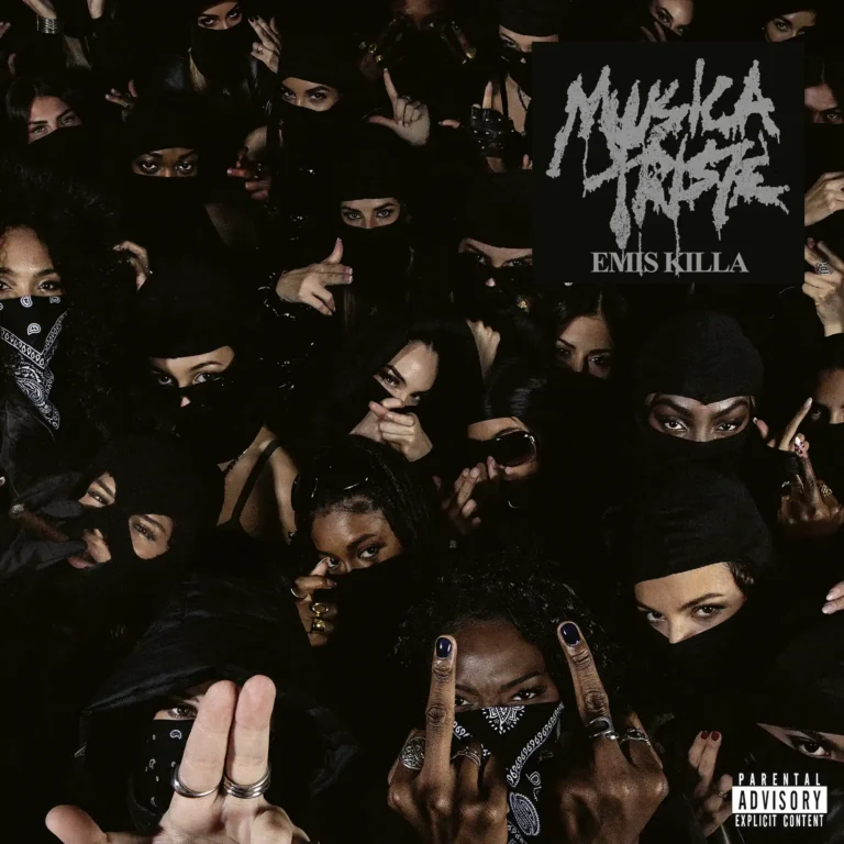 la cover di Musica triste, nuovo album di Emis Killa