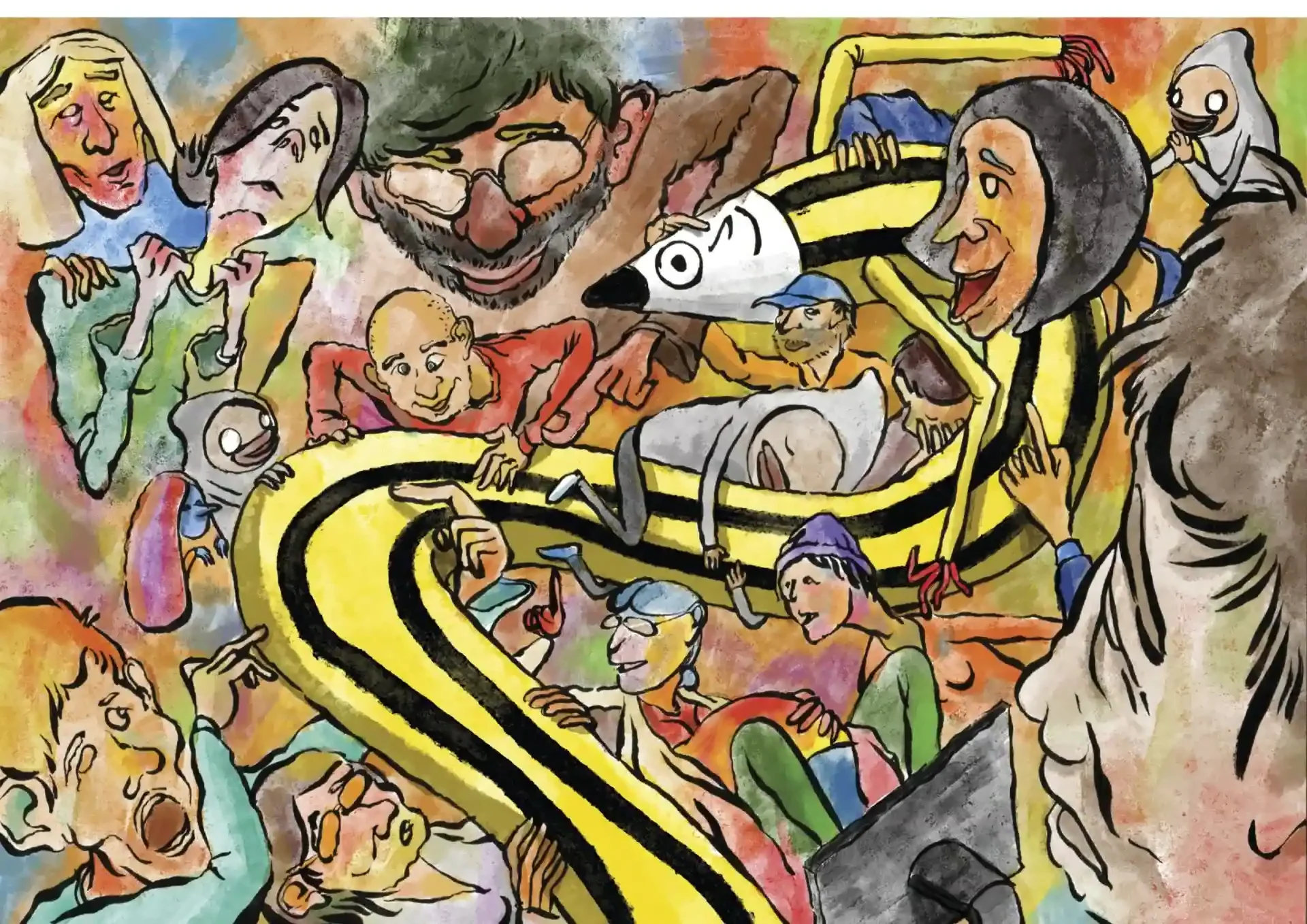 Delle centinaia di tavole di Per Aspera ad Astra, questa è una di quelle "anomale". E non è certamente l'unica.