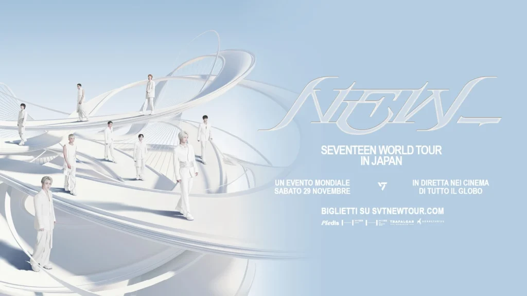 il banner di Seventeen World Tour [NEW_] in Japan: Live Viewing