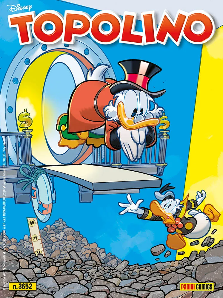 la cover di Topolino 3652